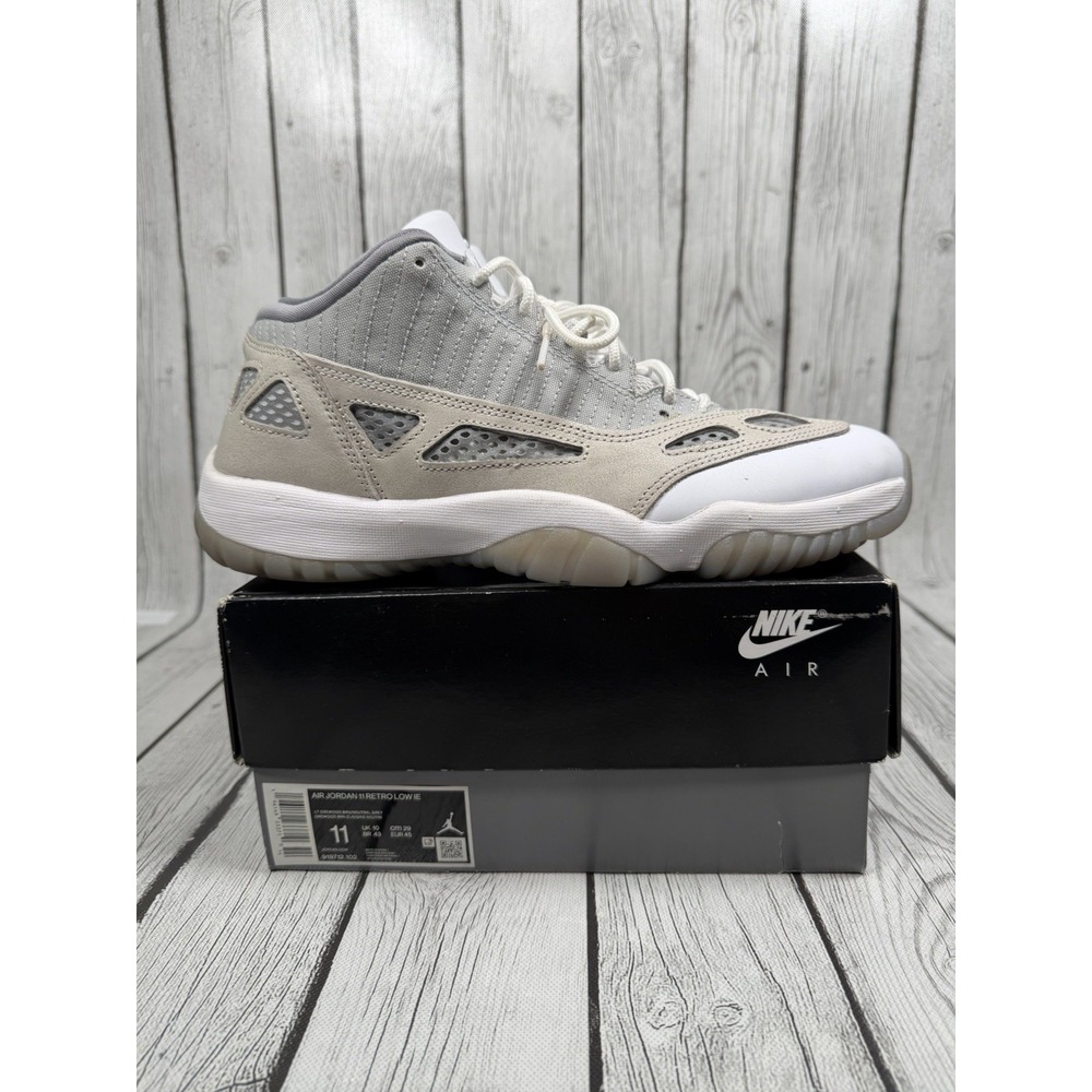 Nike Air Jordan 11 Retro Low IE Light Orewood Brown 919712-102 Men's Size 11